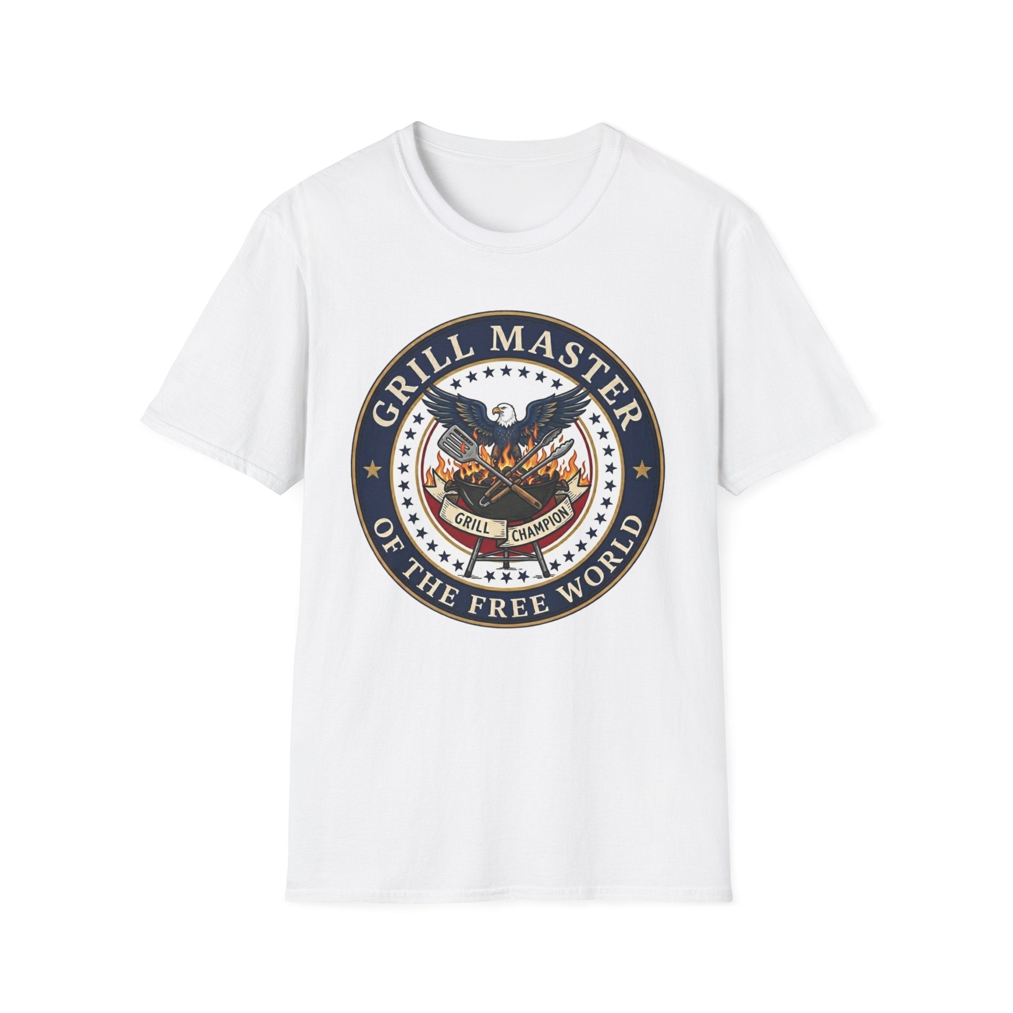 "Grill Master" Badge T-Shirt