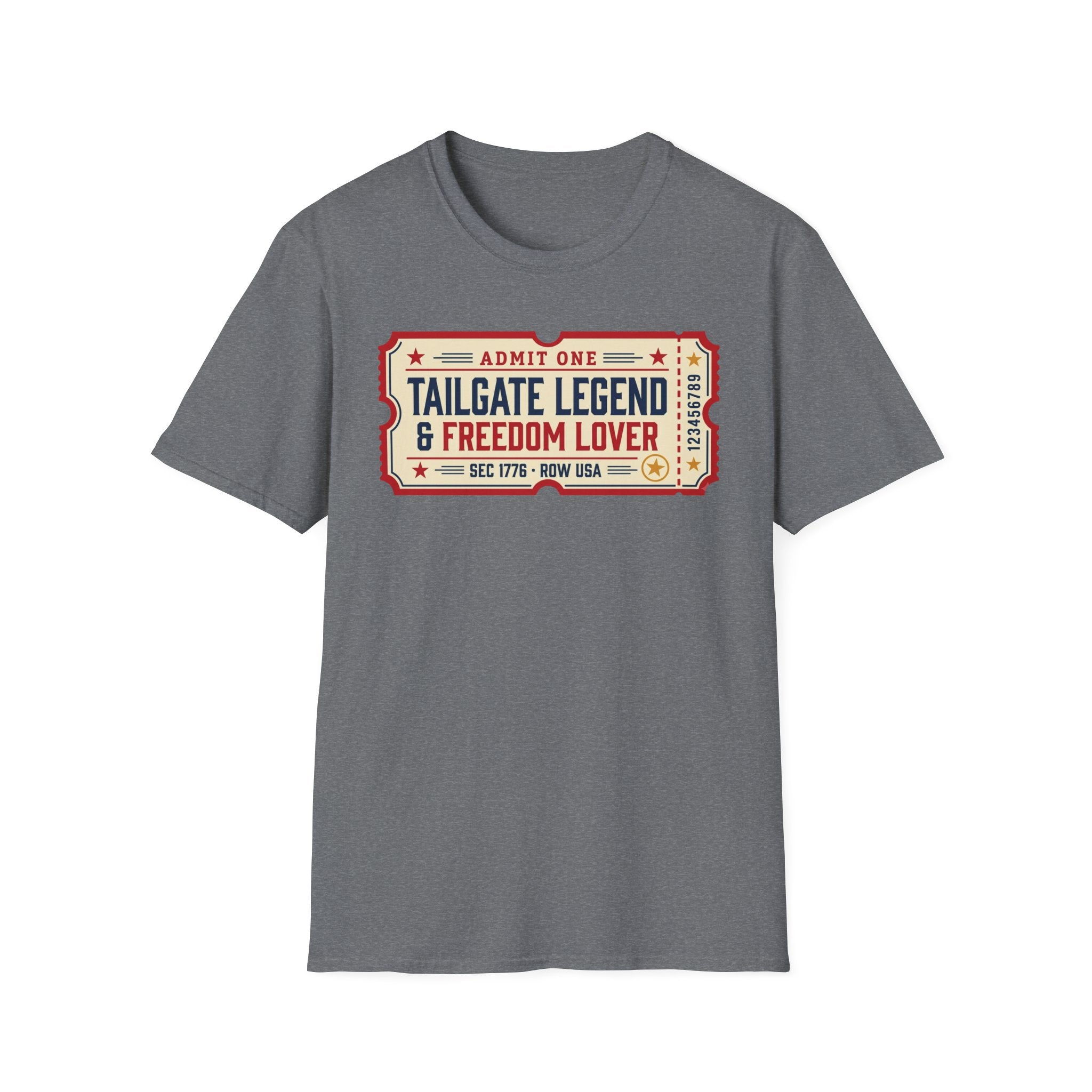 "Tailgate Legend & Freedom Lover" T‑Shirt