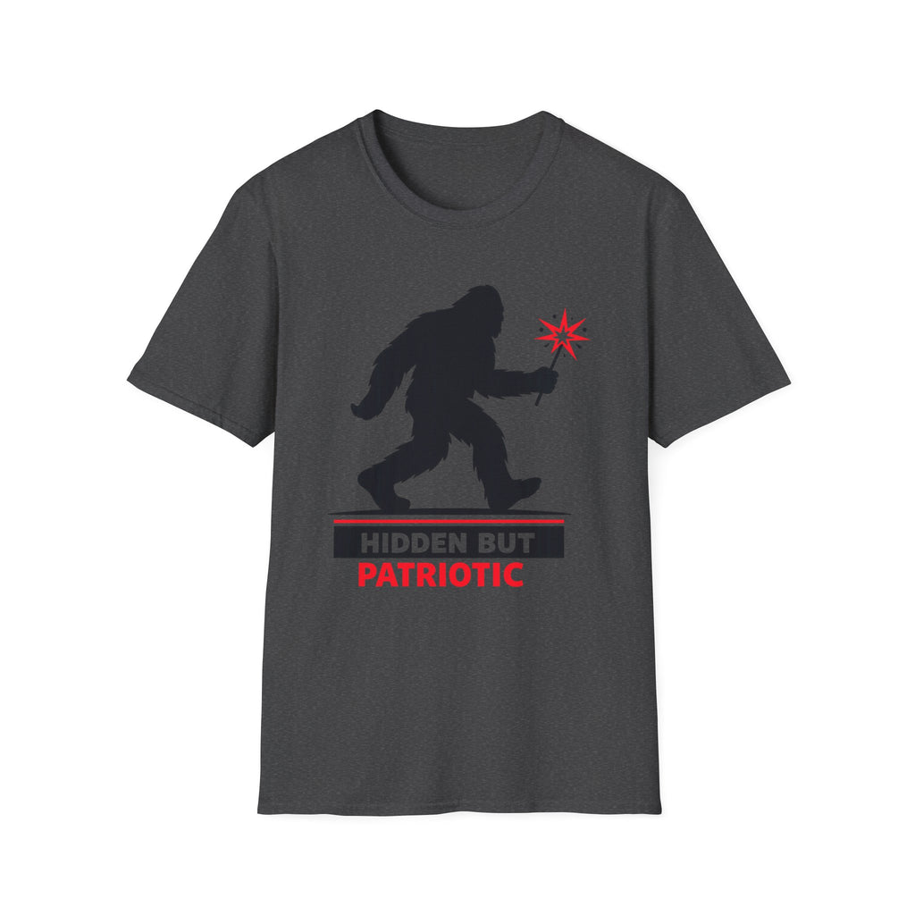 "Hidden But Patriotic" Bigfoot T-Shirt