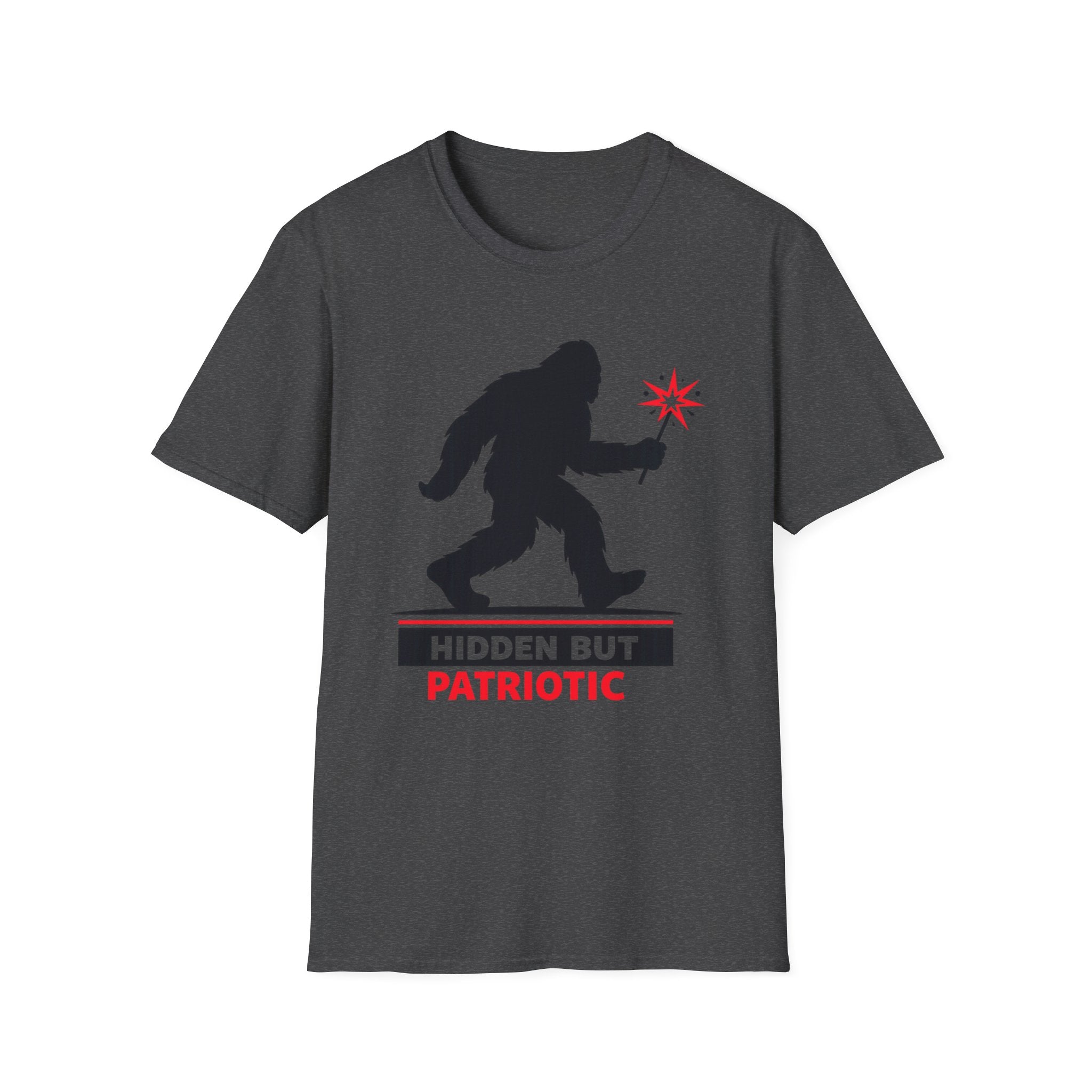"Hidden But Patriotic" Bigfoot T-Shirt