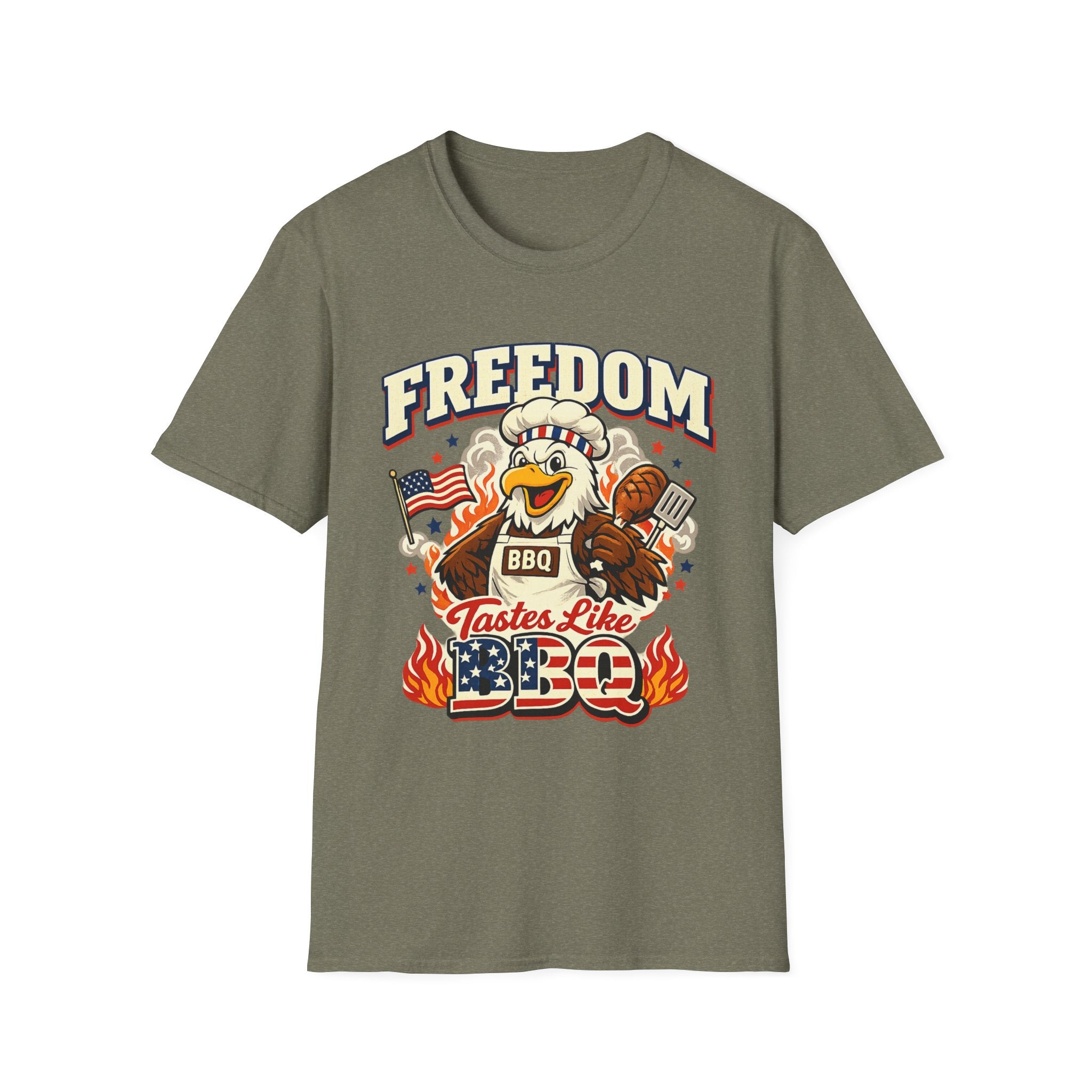 "Freedom Tastes Like BBQ" T-Shirt