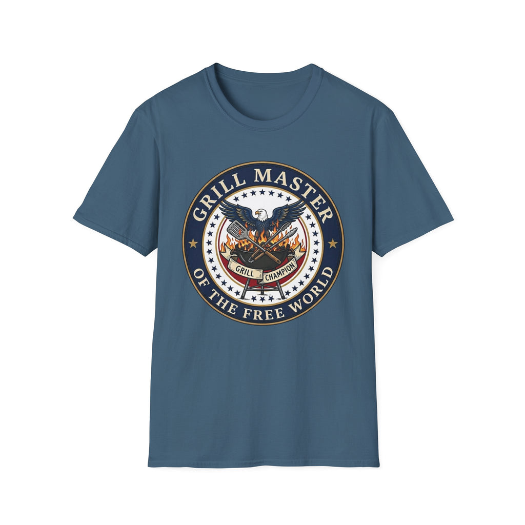 "Grill Master" Badge T-Shirt