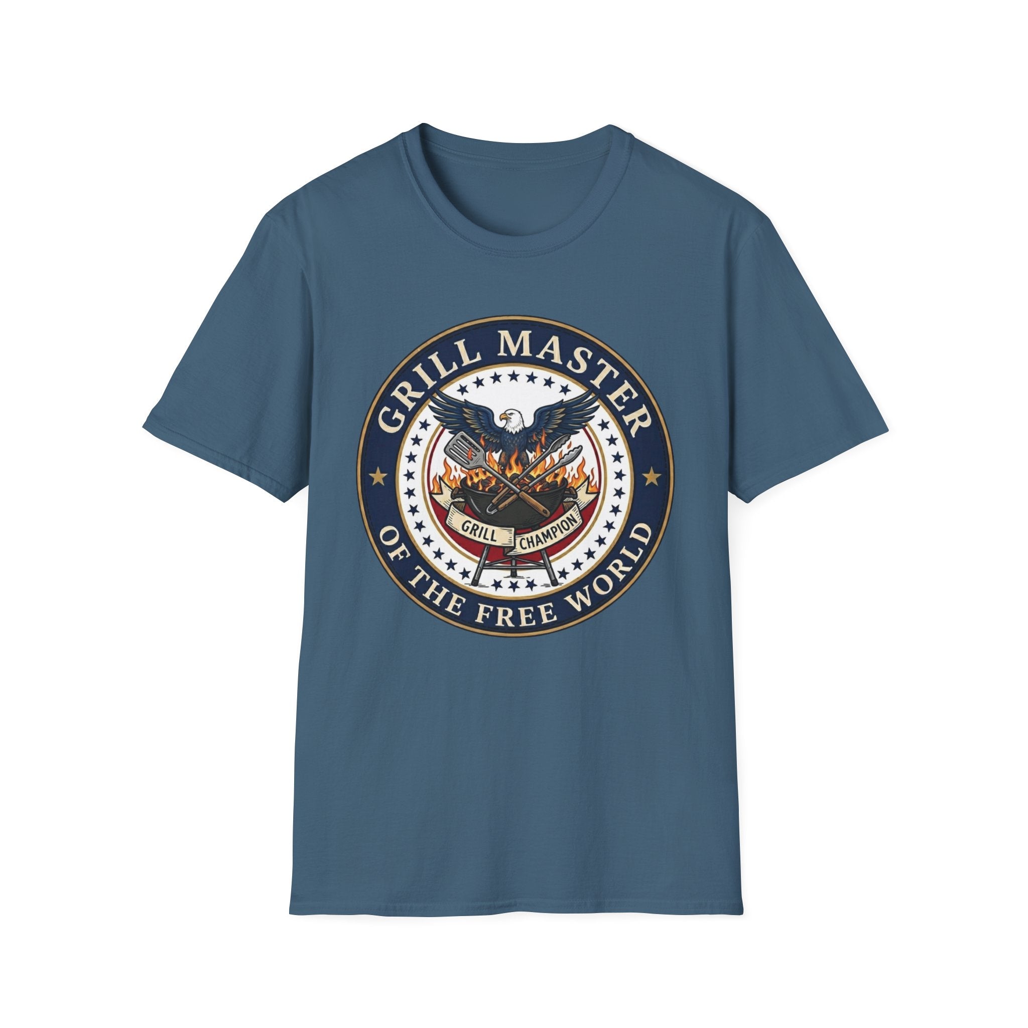 "Grill Master" Badge T-Shirt