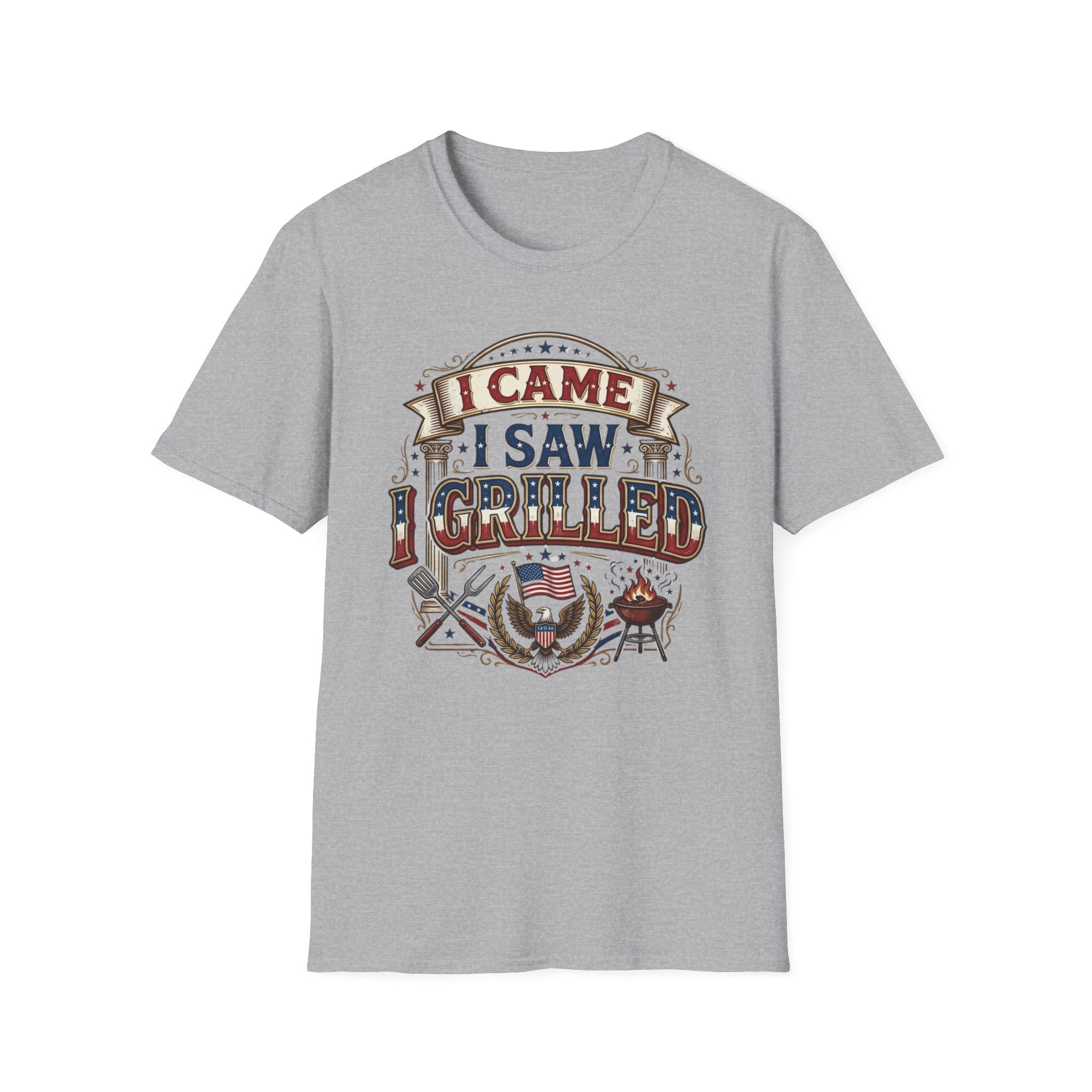 "I Came, I Saw, I Grilled" T-Shirt