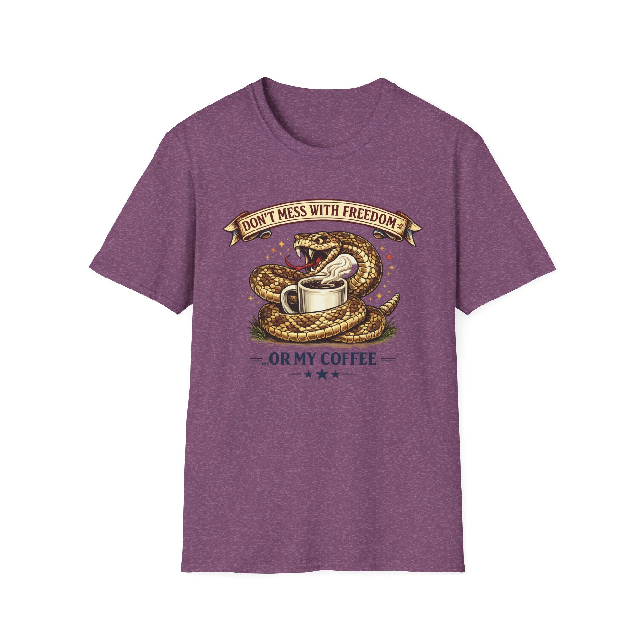"Don't Mess with Freedom or My Coffee" T-shirt