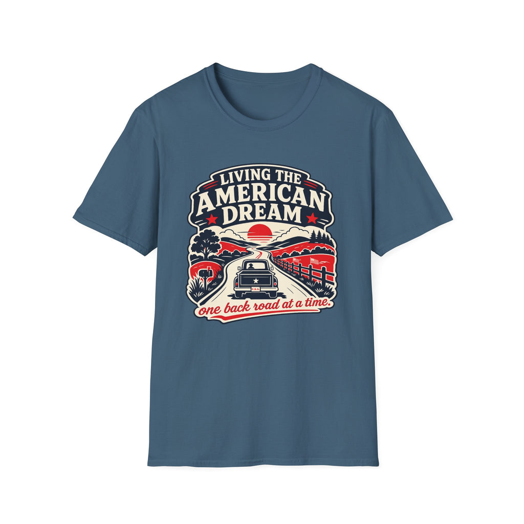"Living the American Dream" Classic Truck T-Shirt