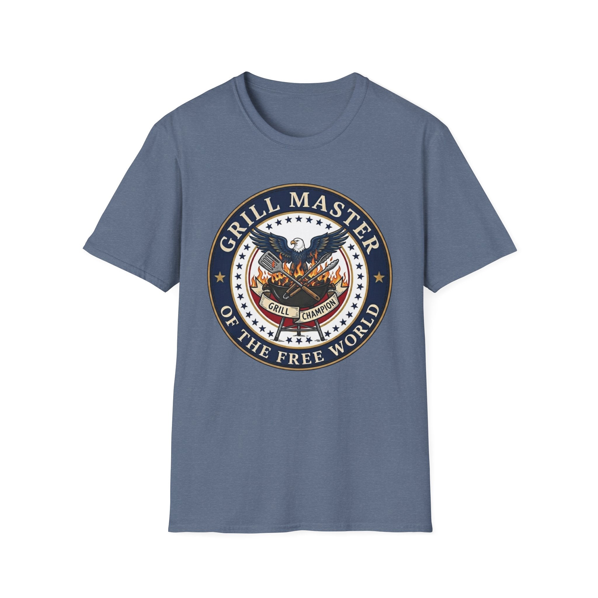 "Grill Master" Badge T-Shirt