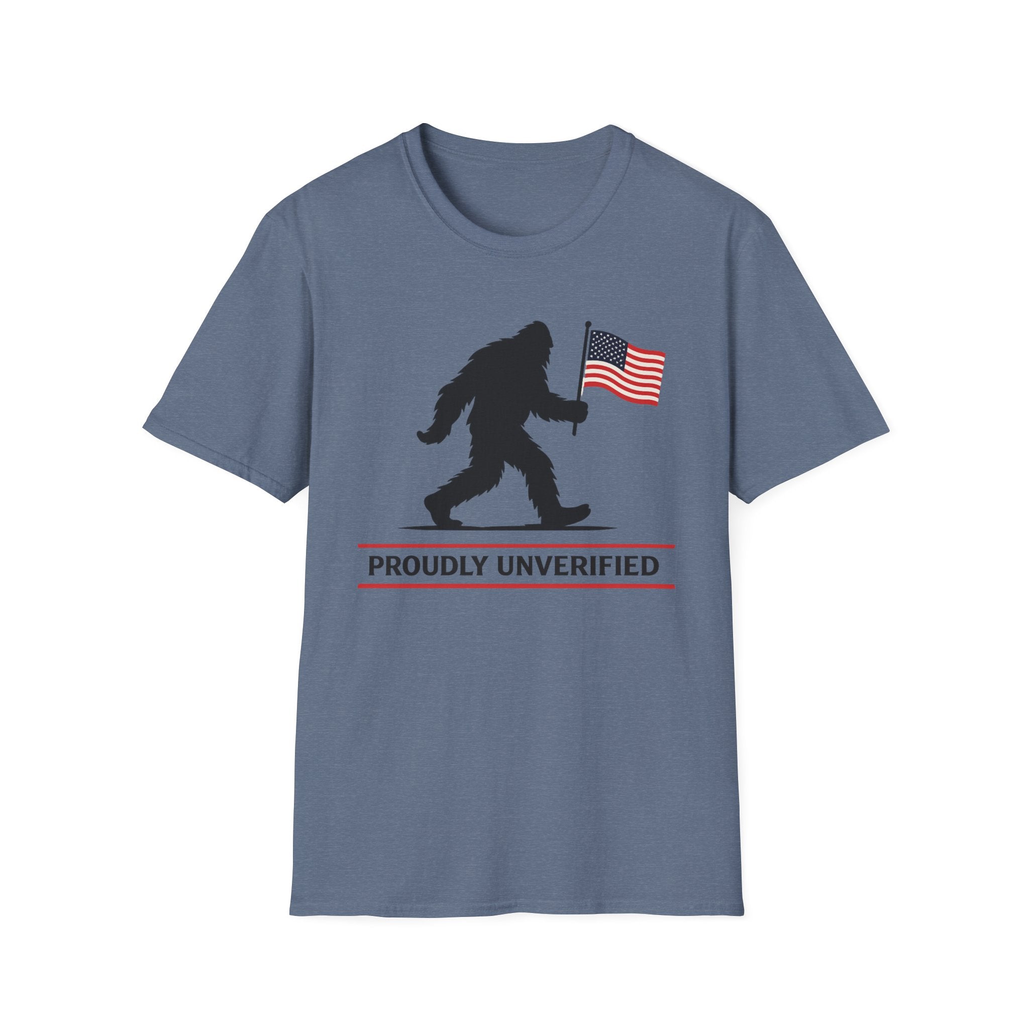 "Proudly Unverified" Sasquatch T-Shirt