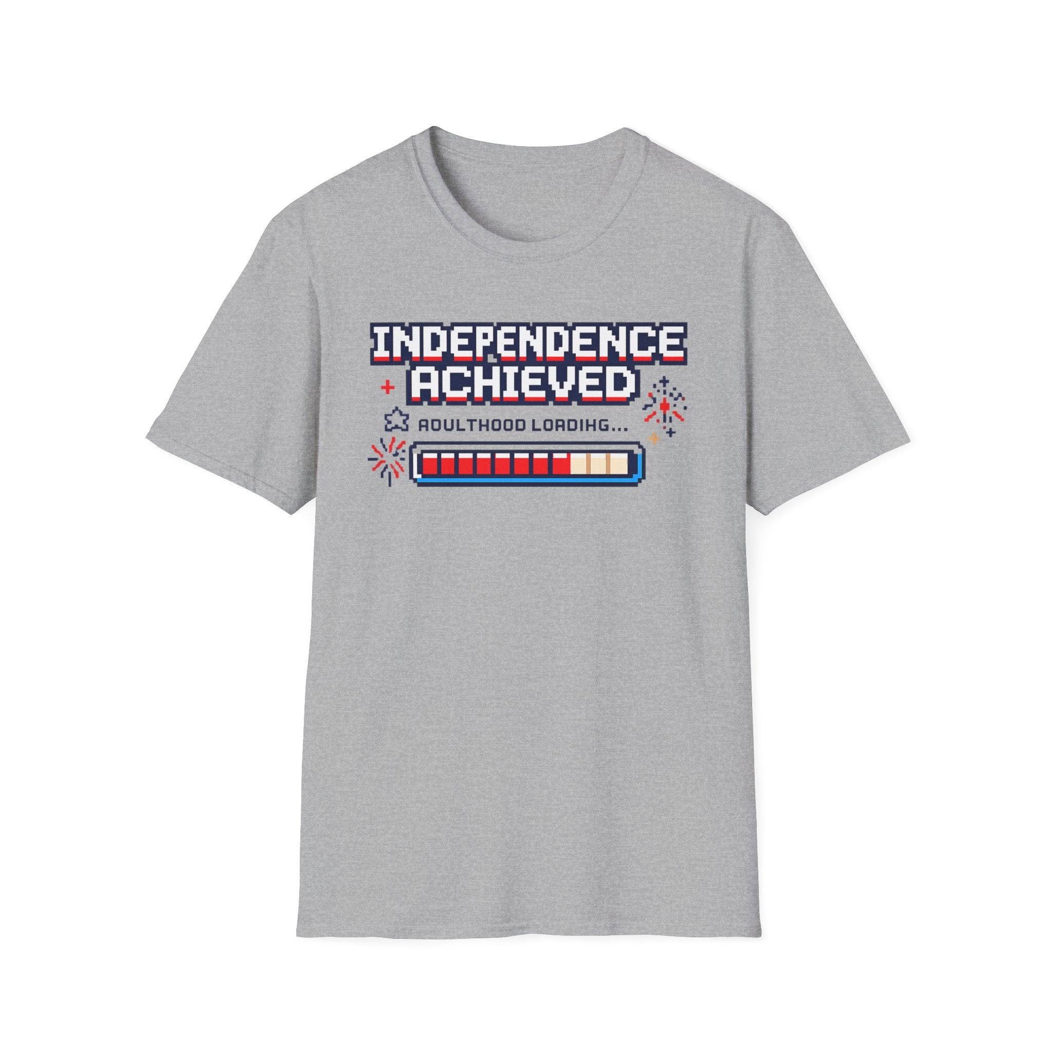 "Independence Achieved: Adulthood Loading" T-Shirt