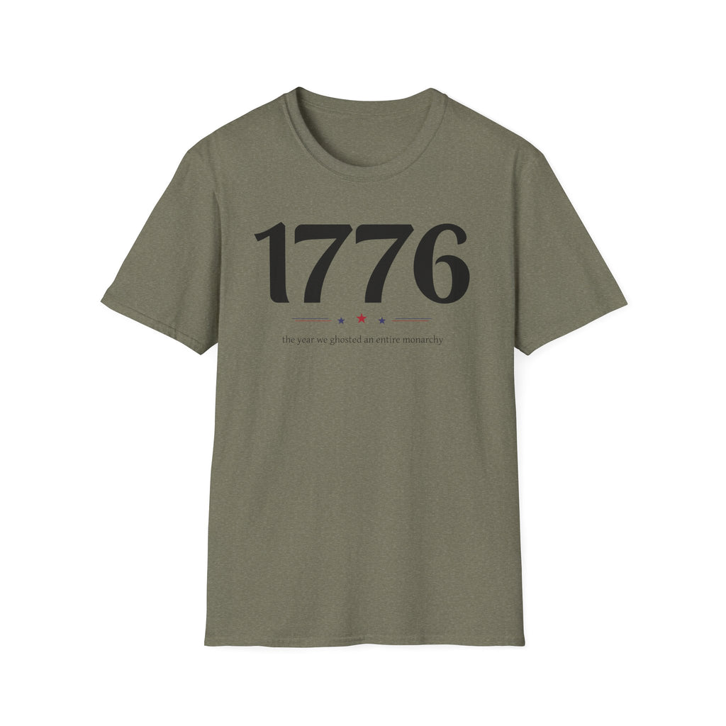 "1776 Ghosted Monarchy" T-Shirt