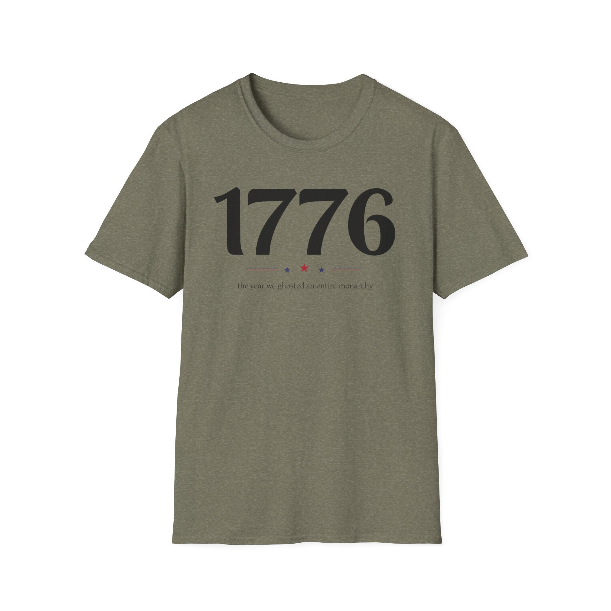 "1776 Ghosted Monarchy" T-Shirt