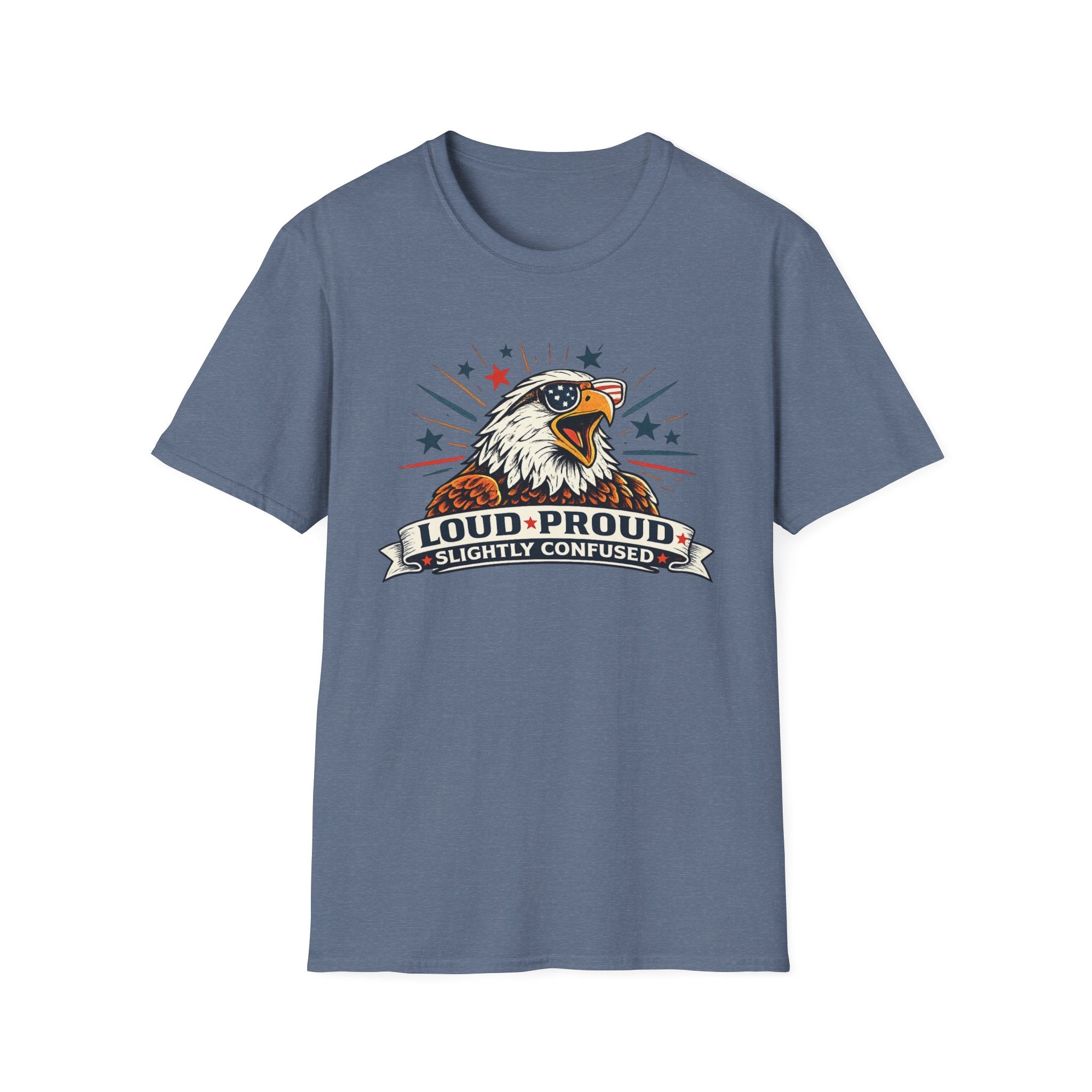 "Loud Proud Slightly Confused" T‑Shirt