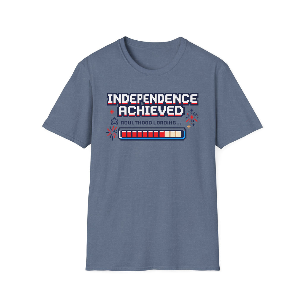 "Independence Achieved: Adulthood Loading" T-Shirt