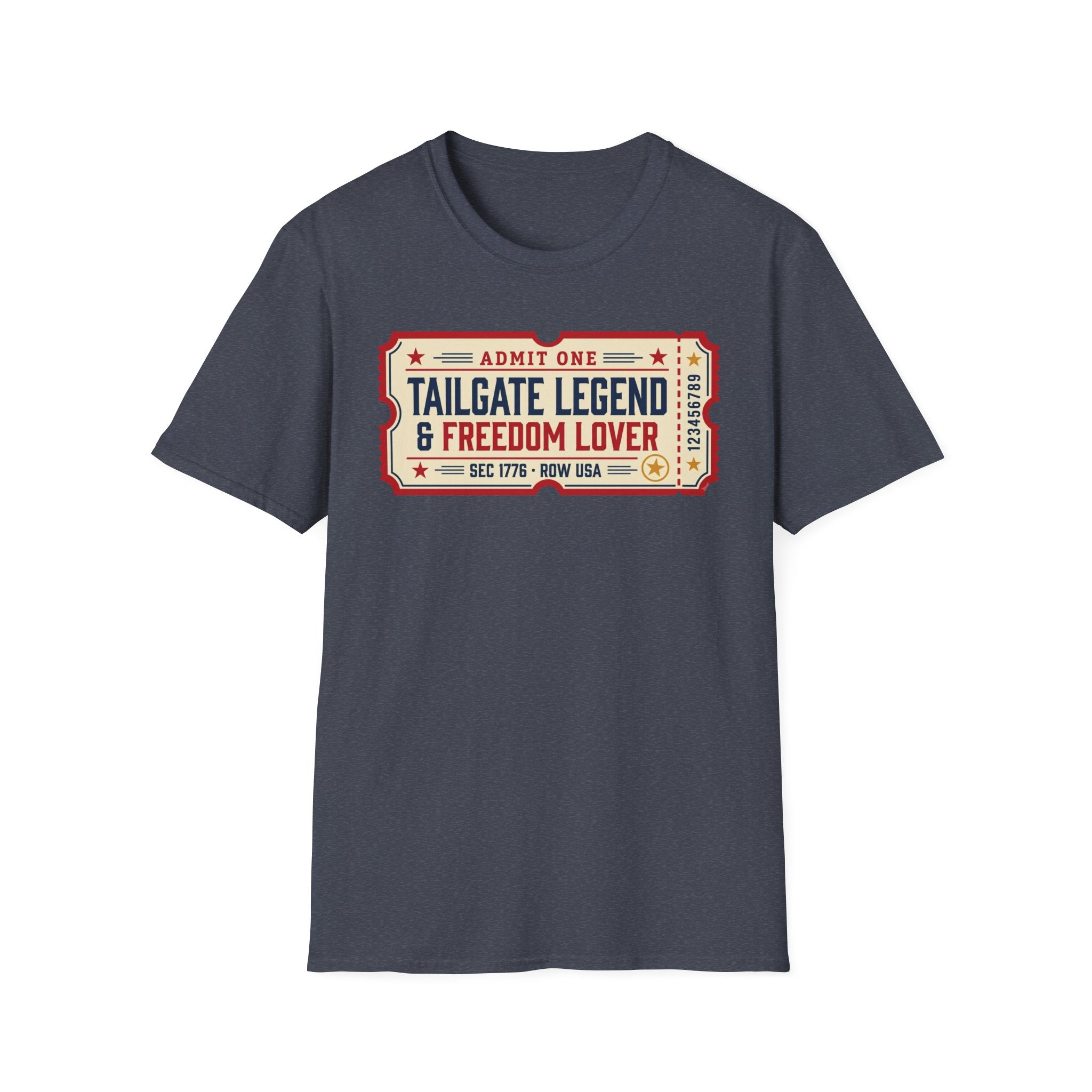 "Tailgate Legend & Freedom Lover" T‑Shirt