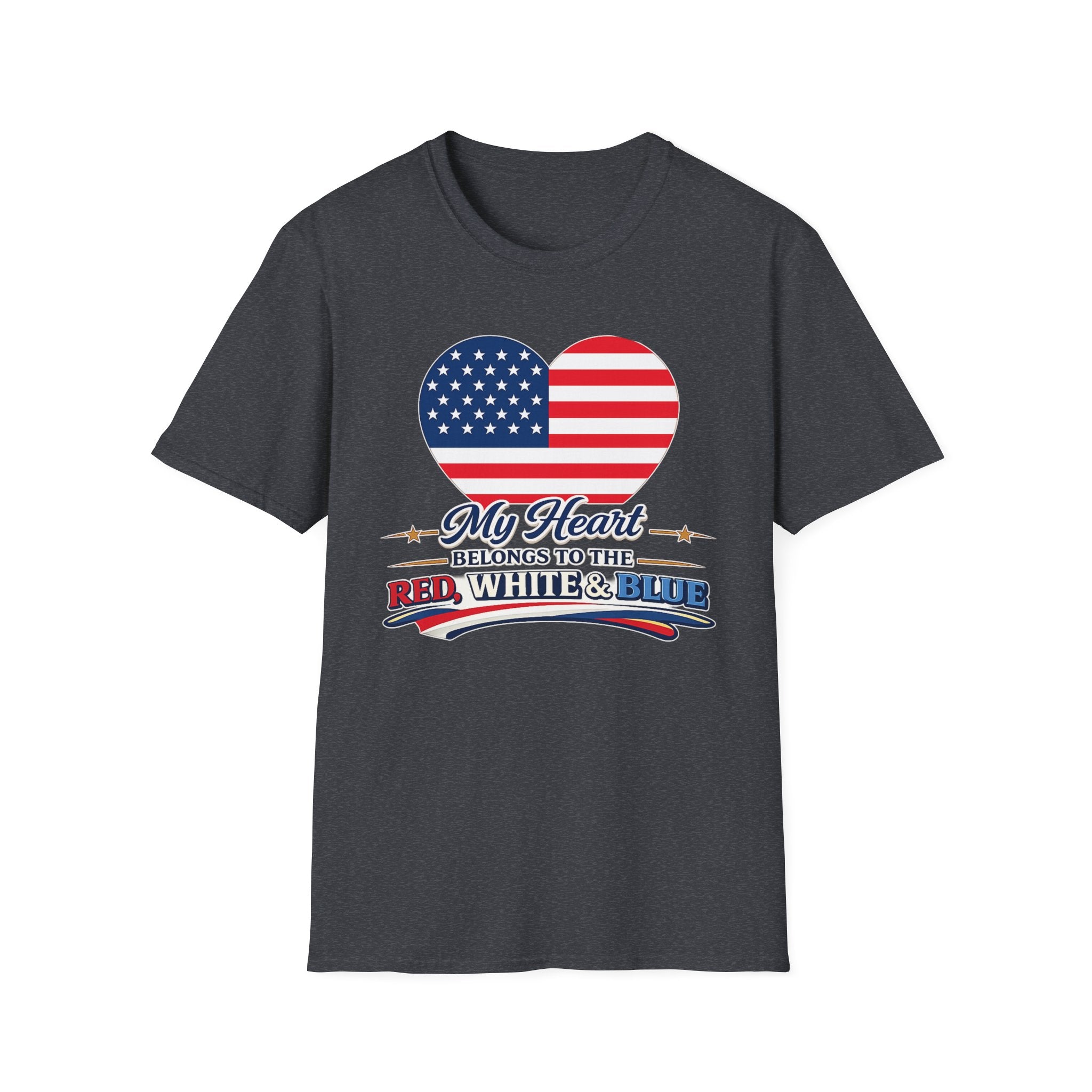 "My Heart Belongs to the Red, White & Blue" T-Shirt