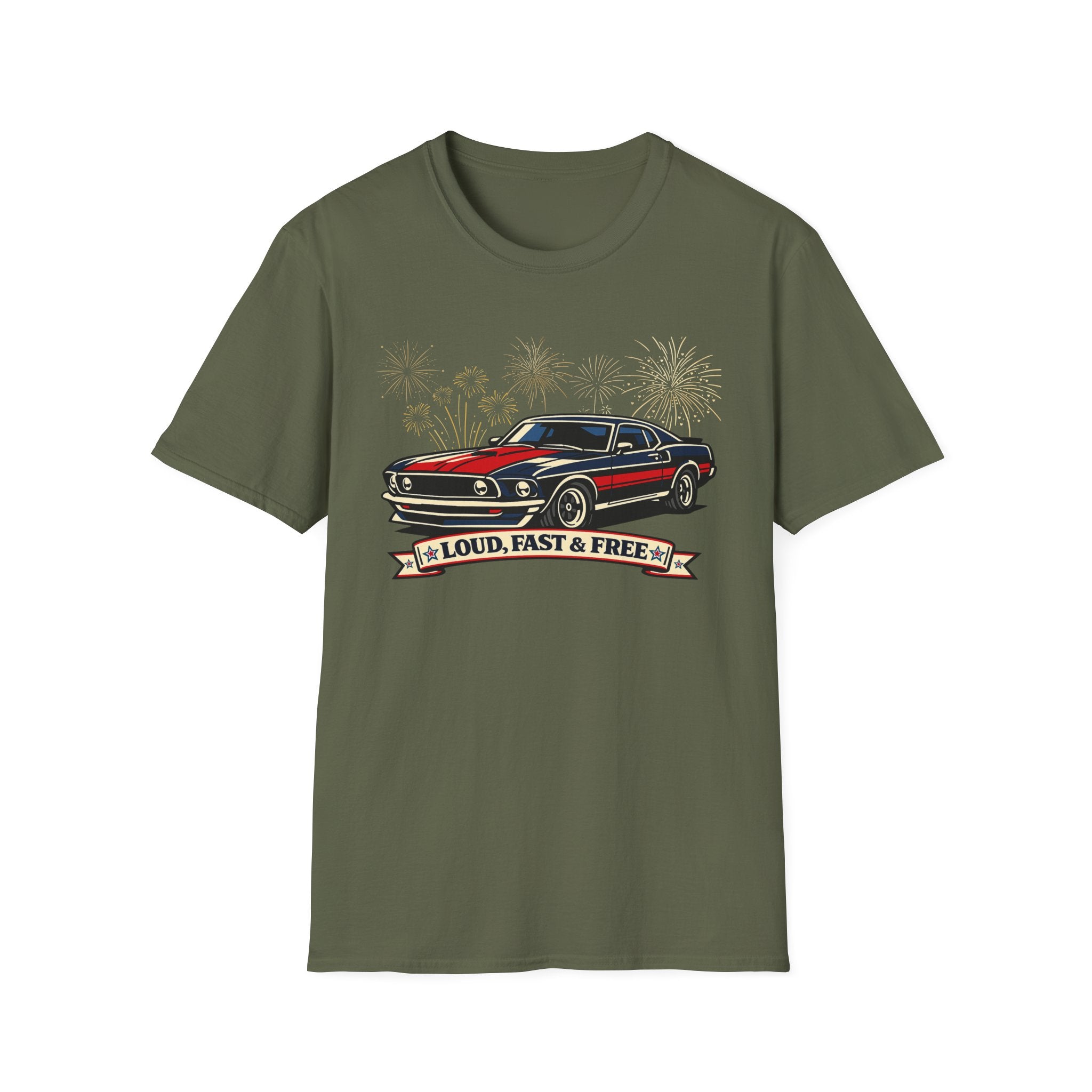 "Loud, Fast & Free" T-Shirt