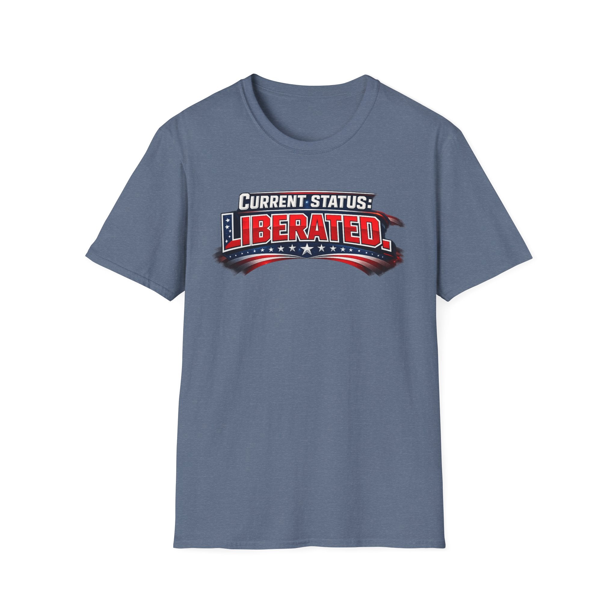 "Current Status: Liberated" T-Shirt