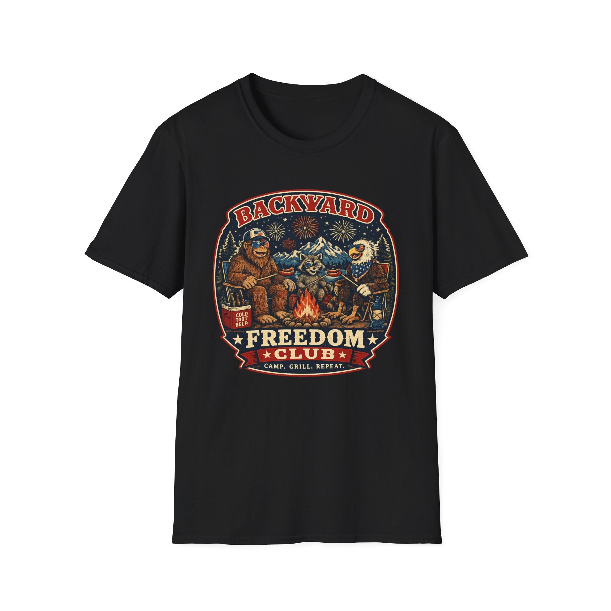 "Backyard Freedom Club" T-Shirt