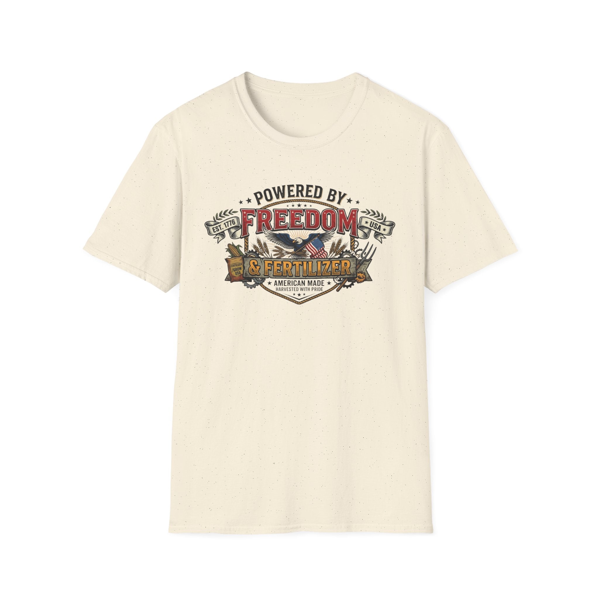"Powered by Freedom & Fertilizer" T-Shirt