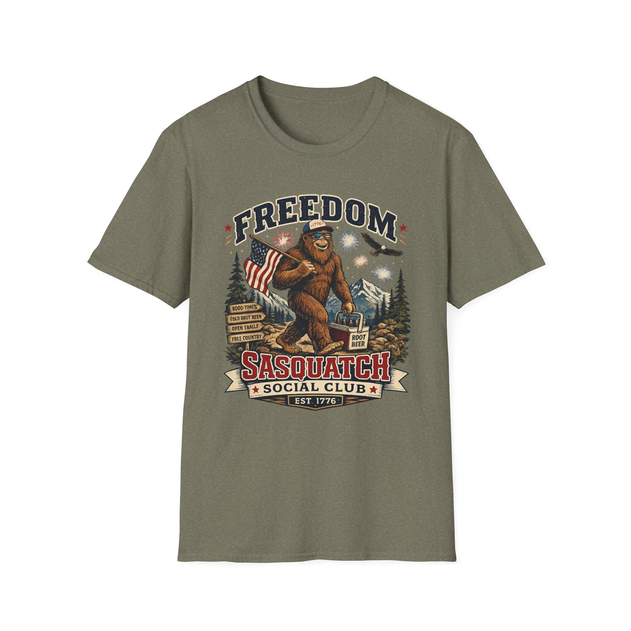 "Sasquatch Social Club" T-Shirt
