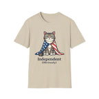 "Independent" Patriotic Cat T-Shirt
