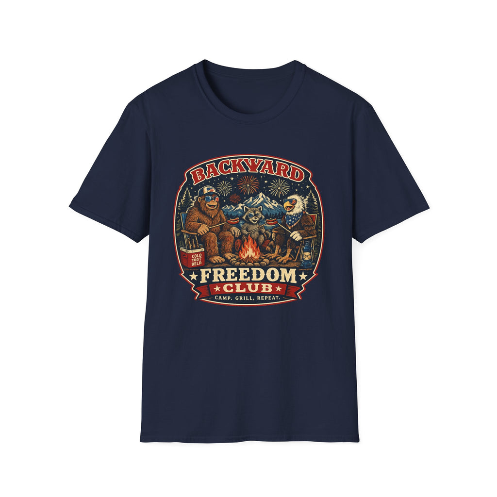 "Backyard Freedom Club" T-Shirt