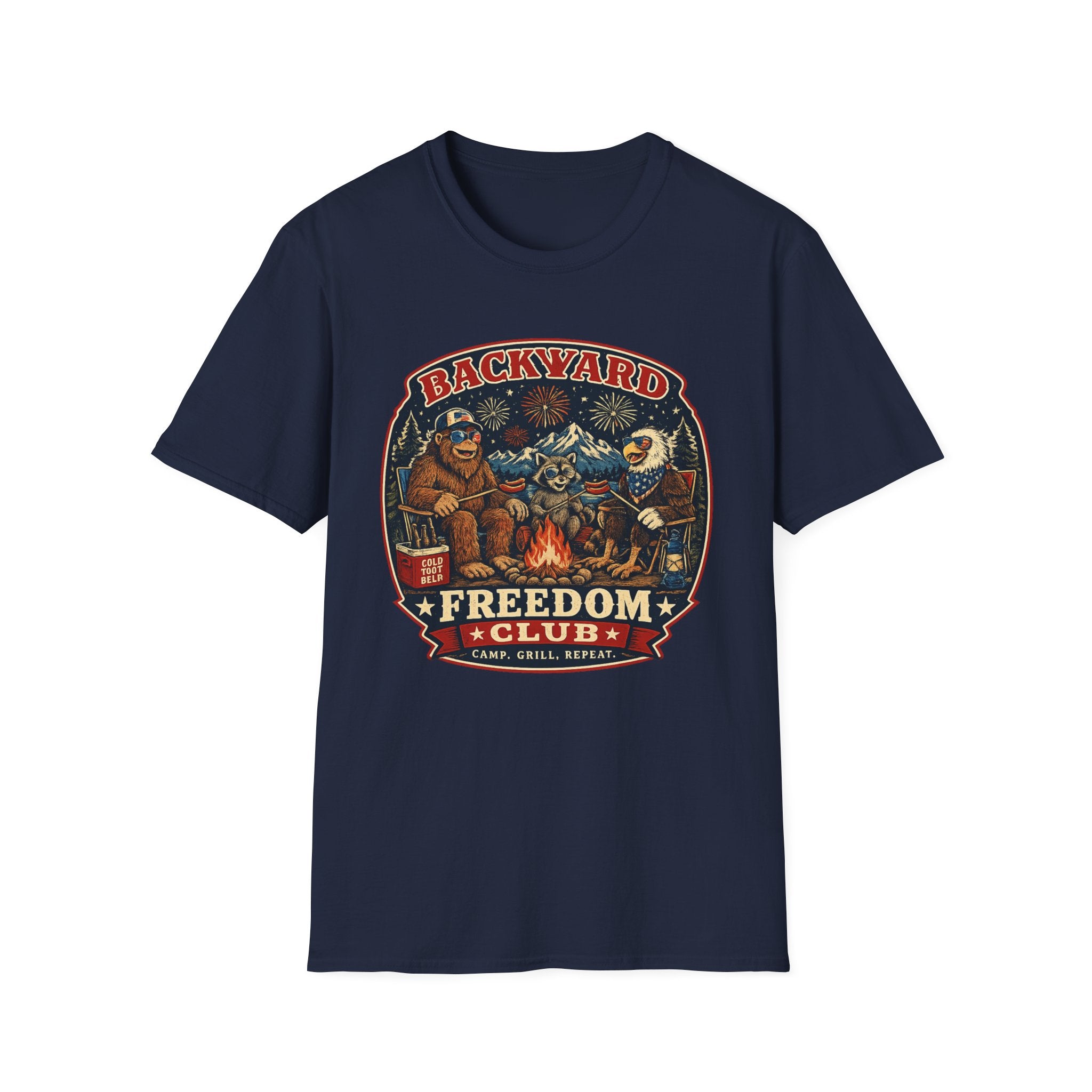 "Backyard Freedom Club" T-Shirt